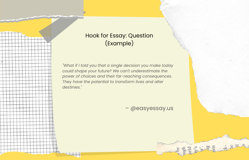 How to Write a Catchy Hook for an Essay: 5 Types of Essay Hooks (With  Examples)